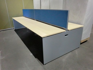 コクヨ ワークゲート S フリーアドレステーブル片面タイプ 開閉式配線カバータイプ スタート用 幅2400MM 天板色 PAW ホワイ コクヨ ワークゲート S フリーアドレステーブル片面タイプ 開閉式配線